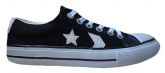 Tênis All Star Cano Baixo Preto e Branco