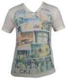 Camisa Calvin Klein Gola V