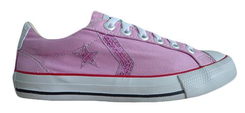 Tênis All Star Cano Baixo Rosa