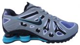 Tênis Nike Shox Turbo 13 Cinza Preto e Verde Água